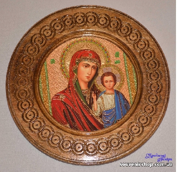 Тарелка икона 22-24см 4